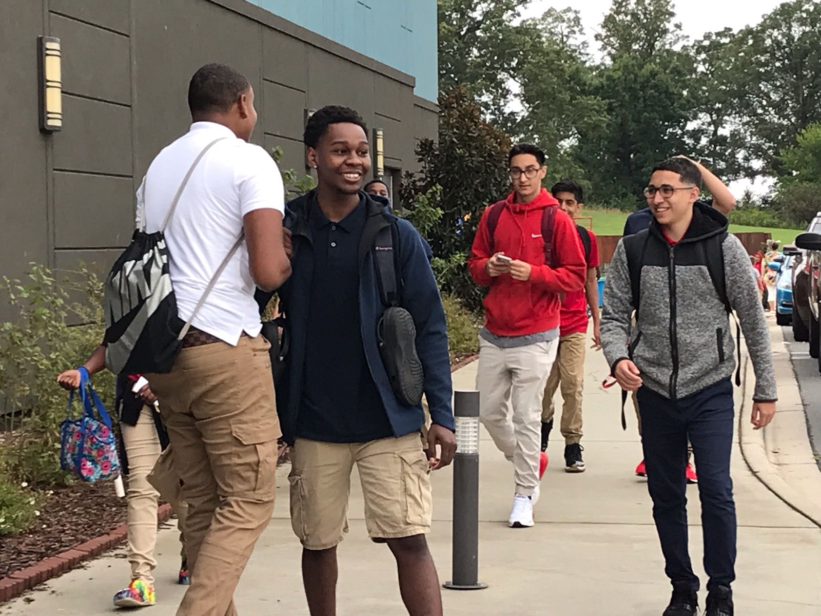 CIS first day of school